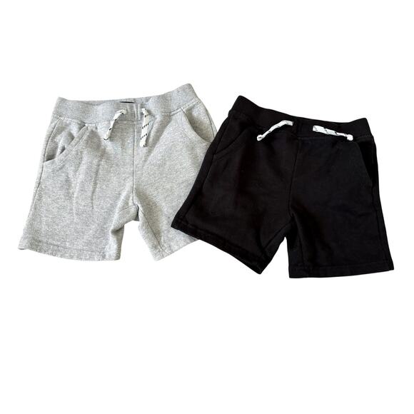 Kenneth Cole Black/Gray Cotton Shorts Bundle Boys Size 6 Lot of 2 - Picture 1 of 9